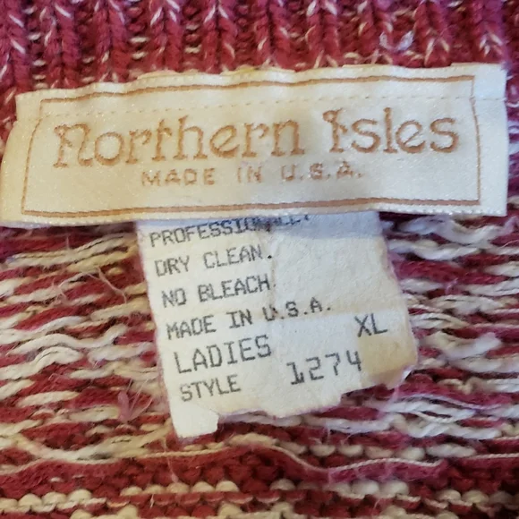 VTG. Northern Isles cotton sweater - Picture 5 of 8